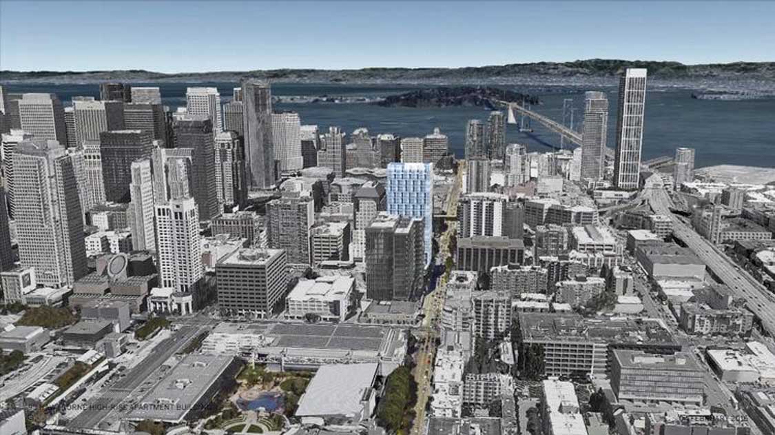 42-Story Downtown San Francisco Tower Nears Approvals